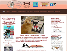 Tablet Screenshot of montyshome.org